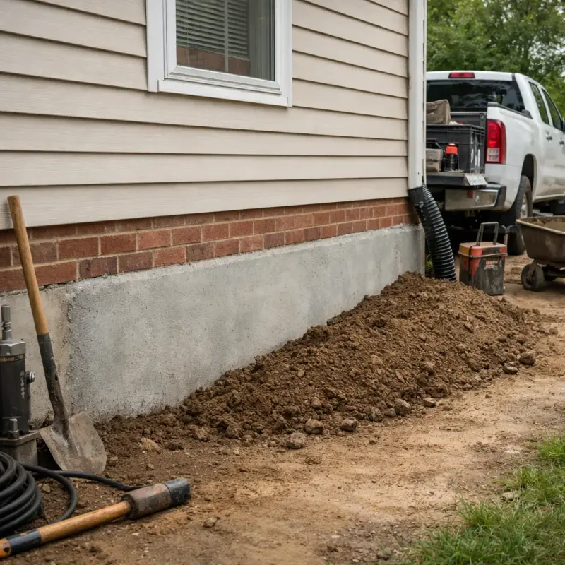 Stem Wall Repair Ashburn